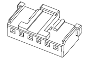 JST XAP-03V-1 Plug Housing