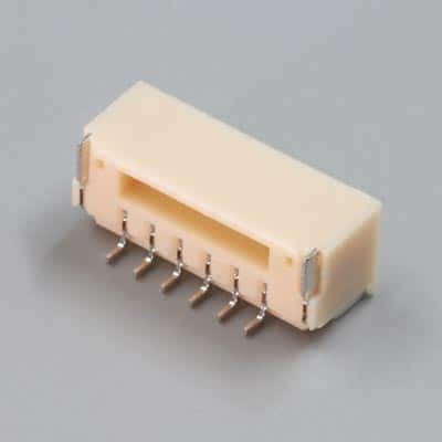 JST GH 1.25mm Pitch Connector SMD Right-Angle Header