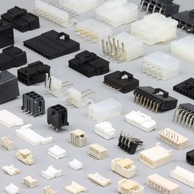 Various types of Molex connectors